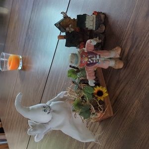 Vintage Halloween decor set